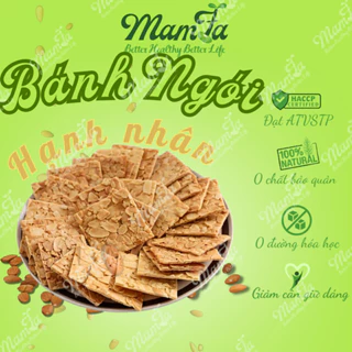 [Quà+Miễn Ship]Bánh ngói hạnh nhân siêu hạt loại 1 Mamfa nguyên cám dùng ăn kiêng giảm cân keto healthy