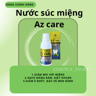 HOT HOT Nước Súc Miệng AZCARE ( bảo vệ răng khỏi vi khuẩn sâu răng, làm giảm ê buốt, làm cho hơi thở thơm mát ) HOT NHAN