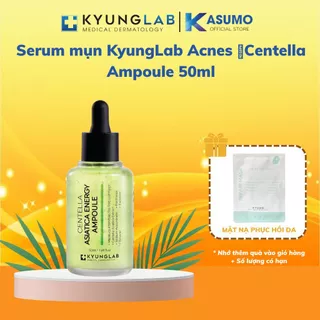 [Bản mới 2024] Serum Giảm Mụn KyungLab Acnes Centella Asiatica Ampoule Kiềm Dầu Mờ Thâm - Dung Tích 50ml