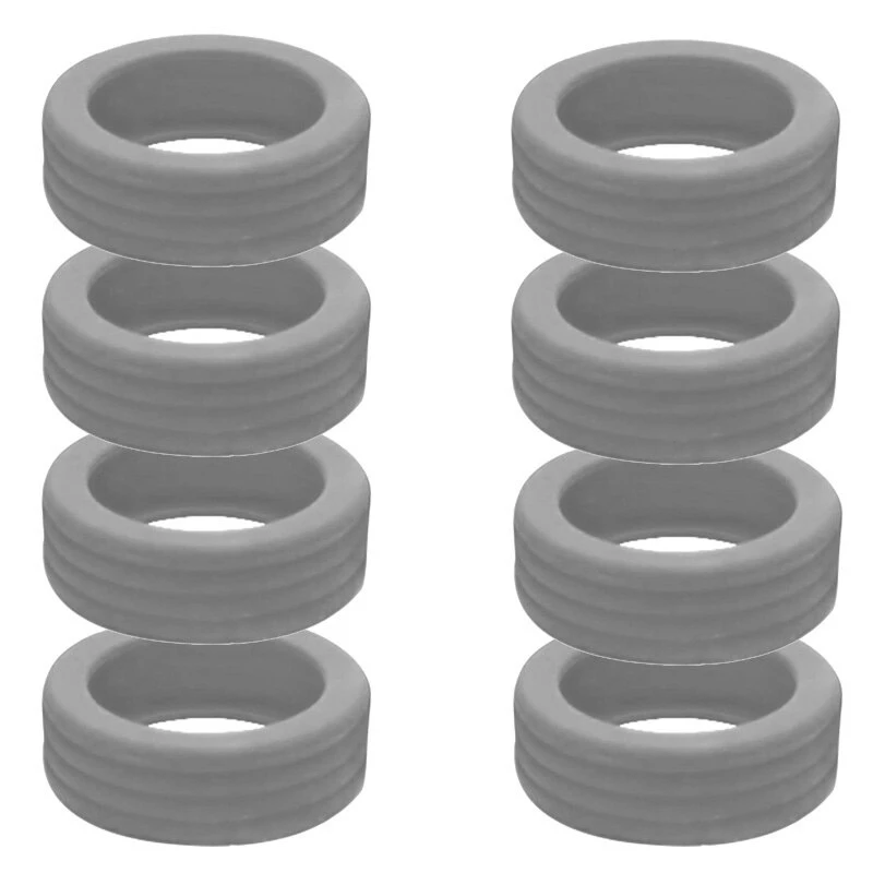 Set 10 Vỏ bọc bánh xe vali giảm tiếng ồn tiện dụng.Vỏ bọc silicon bánh xe con lăn bv xe đẩy giảm sốc