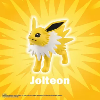 Mô hình Pokemon Eevee tiến hóa hệ điện Moncolle EX #60 Jolteon 916581 Fullbox Chính Hãng Takara Tomy - Victoys