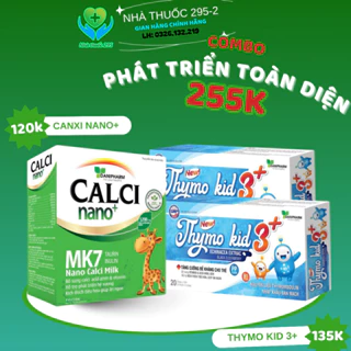 Combo Danipharm tăng đề kháng cho bé, phát triển chiều cao, tăng cân cho bé