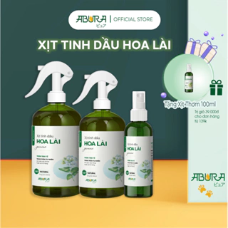 Chai Xịt Thơm Phòng Tinh Dầu Hoa Nhài/ Lài Lưu Hương ABURA 100ml/300ml/500ml Thơm Quần Áo Nguyên Chất Thiên Nhiên