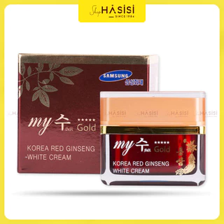 KEM SÂM DƯỠNG TRẮNG DA MY GOLD - Korea Red Ginseng White Cream 50ml