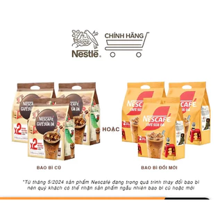 [Date 5/2025] Nescafe cà phê sữa đá NESCAFE 3IN1 (25 gói x 24gr)