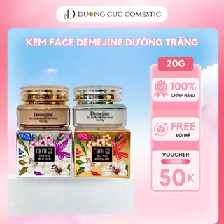 Kem face dưỡng trắng Demejine kem nám tái tạo da mặt sáng da mờ tàn nhang 20g DC19