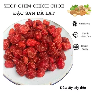 Mứt Dâu Tây Sấy Dẻo Đặc Sản Đà Lạt Siêu Thơm hộp 250g hộp 500g