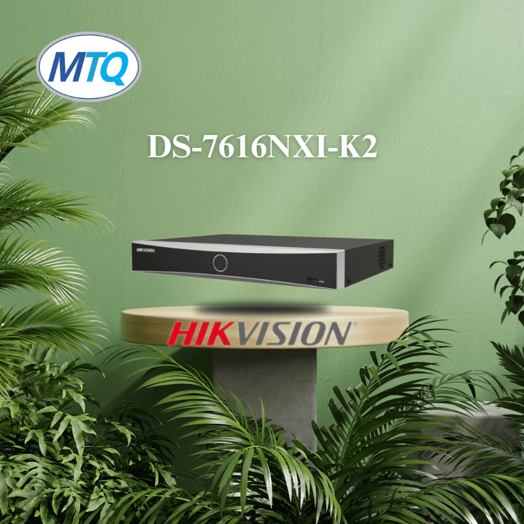 Đầu ghi 16 kênh Camera IP Hikvision DS-7616NXI-K2 chính hãng