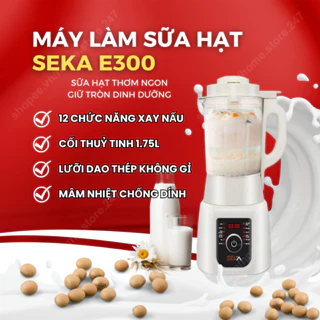 Máy Làm Sữa Hạt Đa Năng SEKA E300 - 12 Chế Độ Xay Nấu Thông Minh - Công Suất 800W