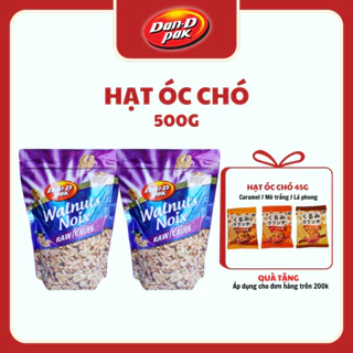 Hạt óc chó tự nhiên nhập khẩu ăn vặt giàu dinh dưỡng 500g Dan D Pak