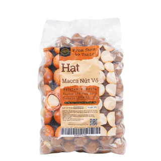 Hạt Macca Nhân Nguyên và Macca Nứt Vỏ tốt cho mẹ bầu, ăn vặt healthy - MACADAMIA The Nuts Valley