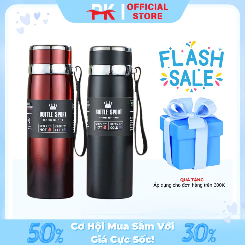 Bình giữ nhiệt  Bottle sport dung tích 1000ml sủ dụng inox 304 cao cấp giữ nhiệt cực lâu