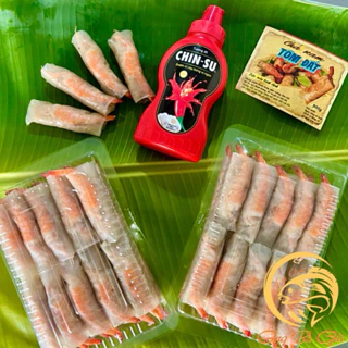 Chả Ram Tôm Đất Size Trung (gói 500g/30 cuốn) Giao nhanh Hoả tốc HCM 30p