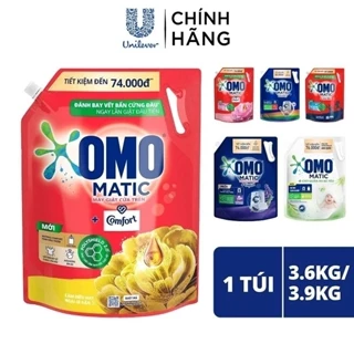 Nước giặt omo matic 3,6kg/3,9kg. Nước giặt xả thơm lâu. Nước giặt omo cửa trước. Nước giặt omo cửa trên.