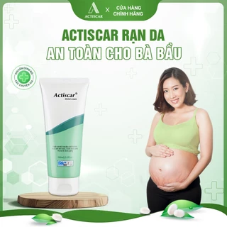 Kem Serum Rạn Da  ACTISCAR An Toàn Cho Mẹ Bầu, Xóa Rạn Bụng Đùi Do Tăng Cân, Rạn Cơ Địa, Rạn Đỏ - Rạn Trắng, Mờ Sẹo