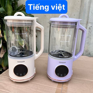 Máy làm sữa hạt ZENGON 1,2l bản tiếng Việt