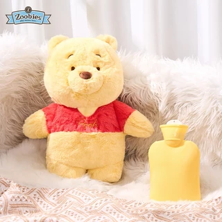Túi chườm bụng kinh gấu bông Winnie the Pooh  2 trong 1, Túi chườm nóng lạnh giữ ấm làm mát