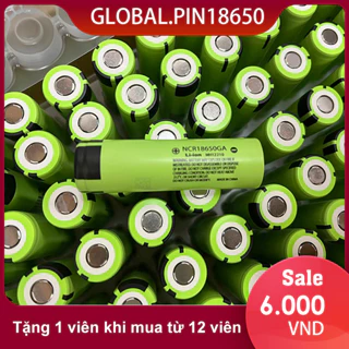 Pin Panasonic18650 3600mAh - 3.7v xả 20A  Chất lượng cao tháo khối [ Tặng 1 viên ]