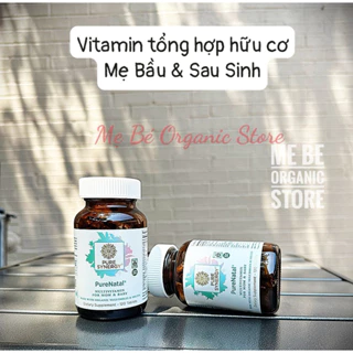 [ HSD 2026-CÓ BILL- NỘI ĐỊA MỸ- AIR] Vitamin cho Bầu và cho con bú Pure Synergy PureNatal 120 viên