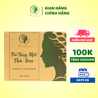 Túi xông mặt thảo dược thải độc, căng bóng da Wonmom 100 Gram ( 10 Túi/hộp )