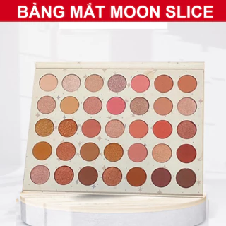 Phấn mắt MOONSLICE 35 Ô - Over The Moon bảng màu mắt nhũ lấp lánh lì mịn bền màu bộ trang điểm chính hã