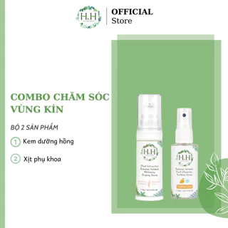 (Combo Bảo Vệ Săn Chắc) Kem Dưỡng Vùng Kín HH 30g + Xịt Phụ Khoa HH 50ml Chiết Xuất Tự Nhiên An Toàn Cho Da Nhạy Cảm