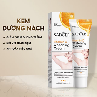 Kem Giảm Thâm Nách, Serum Khử Mùi Hôi Nách, Dưỡng Da Trắng, Dùng Được Cho Peel Nách, Thâm Mông, Đầu Gối, Vùng Kín