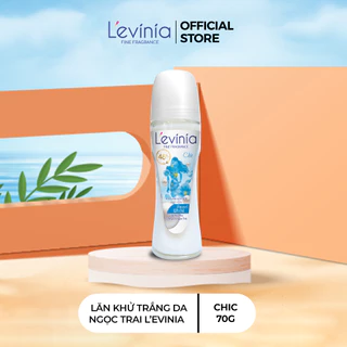 Lăn Khử Mùi Trắng Da Ngọc Trai CHIC L'evinia 70g