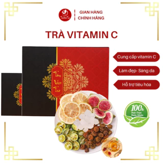 [SET 30 GÓI] Trà Sáng Da Vitamin C [Cam Vàng Sấy, Sung Mỹ Sấy, Quất Ngọt, Táo Đỏ, Lê Gai, Hoa Hồng]