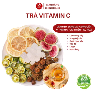 Trà Dưỡng Da Vitamin C Tâm Việt Trà, Giúp Sáng Da, Bổ Sung Vitamin, Thanh Lọc Cơ Thể