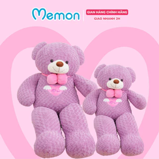 Gấu Bông Teddy Angel Tím Đáng Yêu Cao Cấp Memon