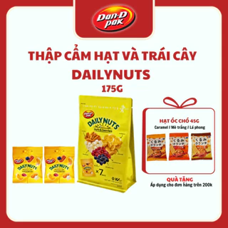 Thập cẩm hạt và trái cây khô Dailynuts hạt điều, hạnh nhân, hạt bí xanh, nam việt quất, anh đào 175g Dan D Pak