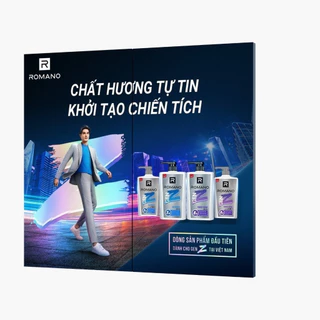 [GIFT] 4 gói Dầu gội Romano (mùi ngẫu nhiên)