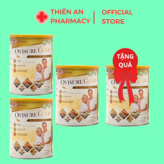 [Mua 3 tặng 1] Sữa hạt xương khớp Ovisure Gold lon 650g - Hỗ trợ xương khớp chắc khỏe dẻo dai - Thiên An Pharmacy