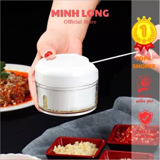 [FREESHIP❤️] MÁY XAY KÉO TAY MINI ❤️DỤNG CỤ XAY TỎI ỚT ĐA NĂNG