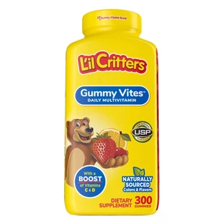 Kẹo dẻo bổ sung vitamin tổng hợp lil critters gummy vites hộp 300 viên Healthy Care Extate Official Mall