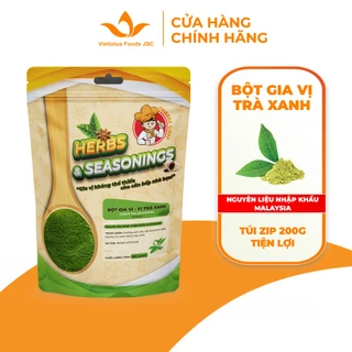 Bột Gia Vị Trà Xanh Green Tea Seasoning Orange Chef - Nguyên liệu nhập khẩu Malaysia