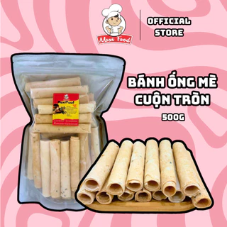 500G Bánh Ống Mè Cuộn Tròn - MAXIFOOD