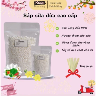 Sáp wax lông sữa dừa siêu bám lông chuyên dùng wax nách, tay, chân, vùng bikini