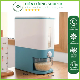 Thùng đựng gạo 12kg thông minh AMIZIN