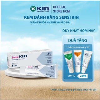 Kem Đánh Răng Sensi Kin Giảm Ê Buốt, Ngăn Ngừa Tái Phát Cho Răng Nhạy Cảm 75ml