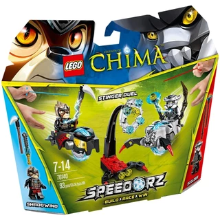 🍍70140 Đồ chơi lắp ráp Iego Legends of Chima Stinger Duel