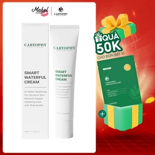 Kem dưỡng ẩm ngừa mụn phục hồi da Caryophy Smart Waterful Cream 40ml