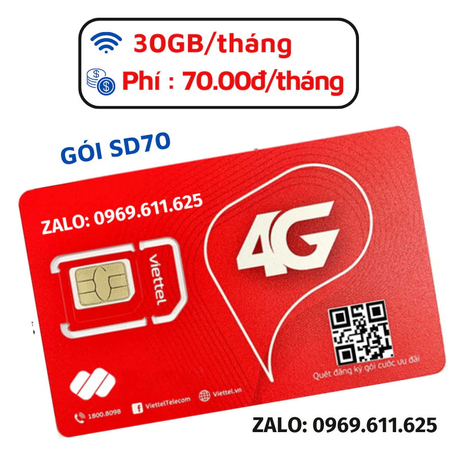 [ SIÊU DATA ] Sim 4G Viettel Đã Kích - Sóng Khỏe Tốc Độ Cao Đăng Ký Nghe Gọi Vào Mạng Giá Rẻ