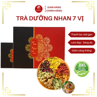 [ SET 15 GÓI] Trà Dưỡng Nhan 7 Vị Thảo Mộc Tâm Việt Trà, Giúp Đẹp Da Bổ Máu Điều Hoà Huyết Áp