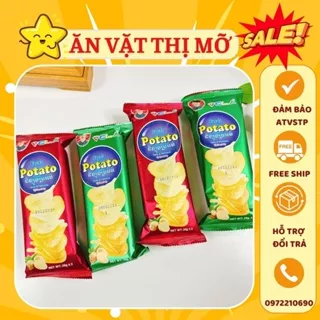 Snack khoai tây potato vela giòn ngon hấp dẫn, đồ ăn vặt giá rẻ, đồ ăn vặt cổng trường hot nhất