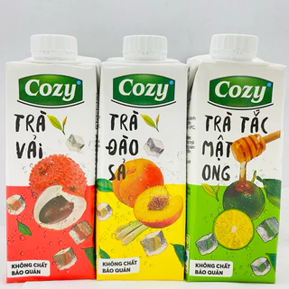 Lẻ 1 Hộp Trà Cozy Hoa Quả 225ml