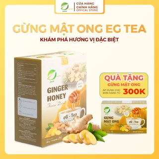 Trà Gừng Mật Ong Sấy Thăng Hoa Eherbal 20 gói 80g