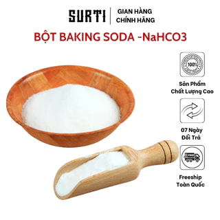 Baking soda - Bột Baking soda - NaHCO3 - 1kg Hàng Công Nghiệp Chiết Lẻ  - Xuất xứ Ý