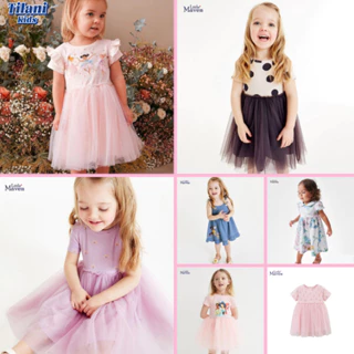 BST Váy hè cotton mềm mại ren công chúa Little Maven cho bé gái 2-8 tuổi - TILANI Official Store